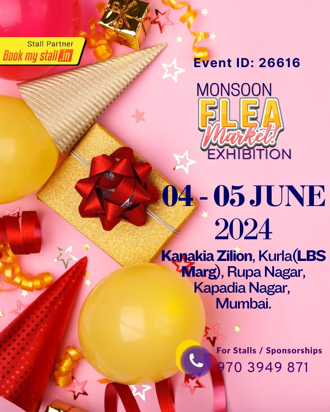 Monsoon Flea Market Exhibition - Mumbai