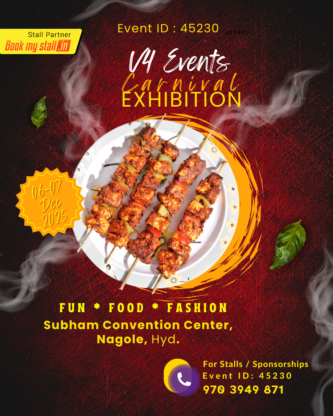 V4 Events Fashion Food And Fun - Hyderabad